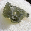 Raw Moldavite Bead for Jewelry Making #31-Moldavite Life