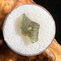 Raw Moldavite Bead for Jewelry Making #32-Moldavite Life