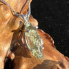 Raw Moldavite Pendant Sterling Silver #2236-Moldavite Life