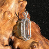 Raw Moldavite Pendant Sterling Silver #2308-Moldavite Life
