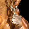 Raw Phenacite Crystal Pendant 14k Gold #2260-Moldavite Life