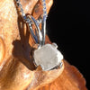 Raw Phenacite Pendant Necklace Sterling #3954-Moldavite Life