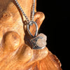 Raw Phenacite Pendant Necklace Sterling #3959-Moldavite Life