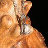 Raw Phenacite Pendant Necklace Sterling #3974-Moldavite Life