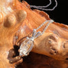 Raw Phenacite Pendant Necklace Sterling Nigerian #3409-Moldavite Life