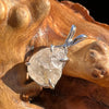 Raw Phenacite Pendant Sterling Silver Nigerian #3424-Moldavite Life