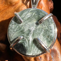 Seraphinite Pendant Sterling Silver #2850-Moldavite Life