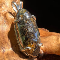 Sericho Meteorite Pendant Sterling Silver #6-Moldavite Life