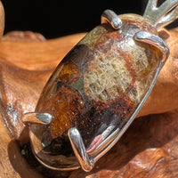 Sericho Meteorite Pendant Sterling Silver #9-Moldavite Life