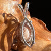 Shell Pendant Sterling Silver Natural Seashell #3475-Moldavite Life