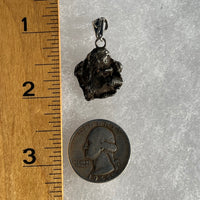 Sikhote Alin Meteorite Pendant Sterling Silver-Moldavite Life
