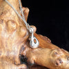 Small Tatahouine Meteorite Necklace Sterling #124-Moldavite Life