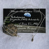 Small Tatahouine Meteorite Necklace Sterling #126-Moldavite Life