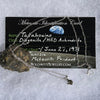 Small Tatahouine Meteorite Necklace Sterling #129-Moldavite Life