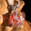 Spessartine Garnet Pendant Sterling Silver #3528-Moldavite Life