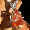 Spessartine Garnet Pendant Sterling Silver #3530-Moldavite Life