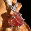 Spessartine Garnet Pendant Sterling Silver #3532-Moldavite Life