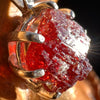 Spessartine Garnet Pendant Sterling Silver #3534-Moldavite Life