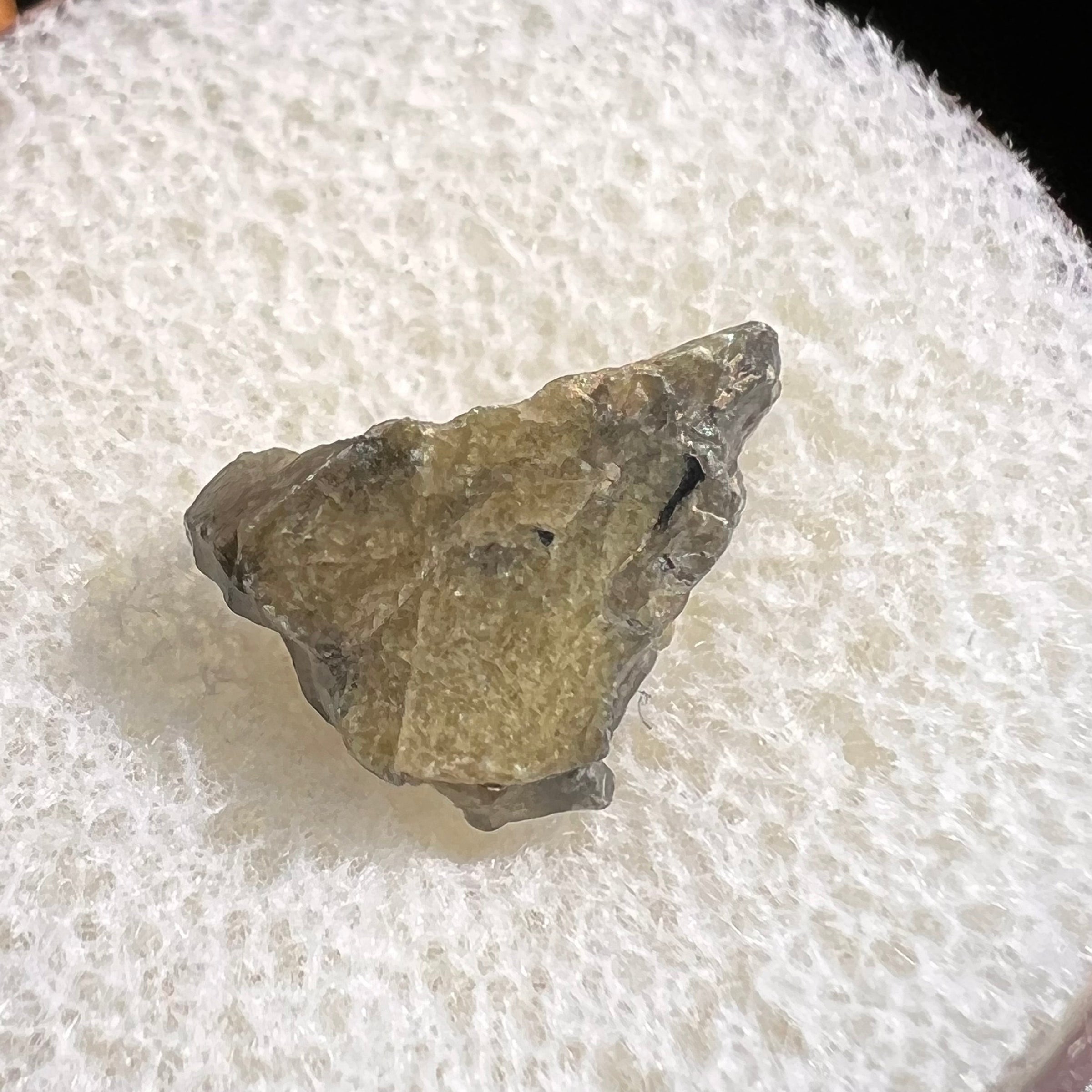 Tatahouine Meteorite 0.7 grams #58-Moldavite Life