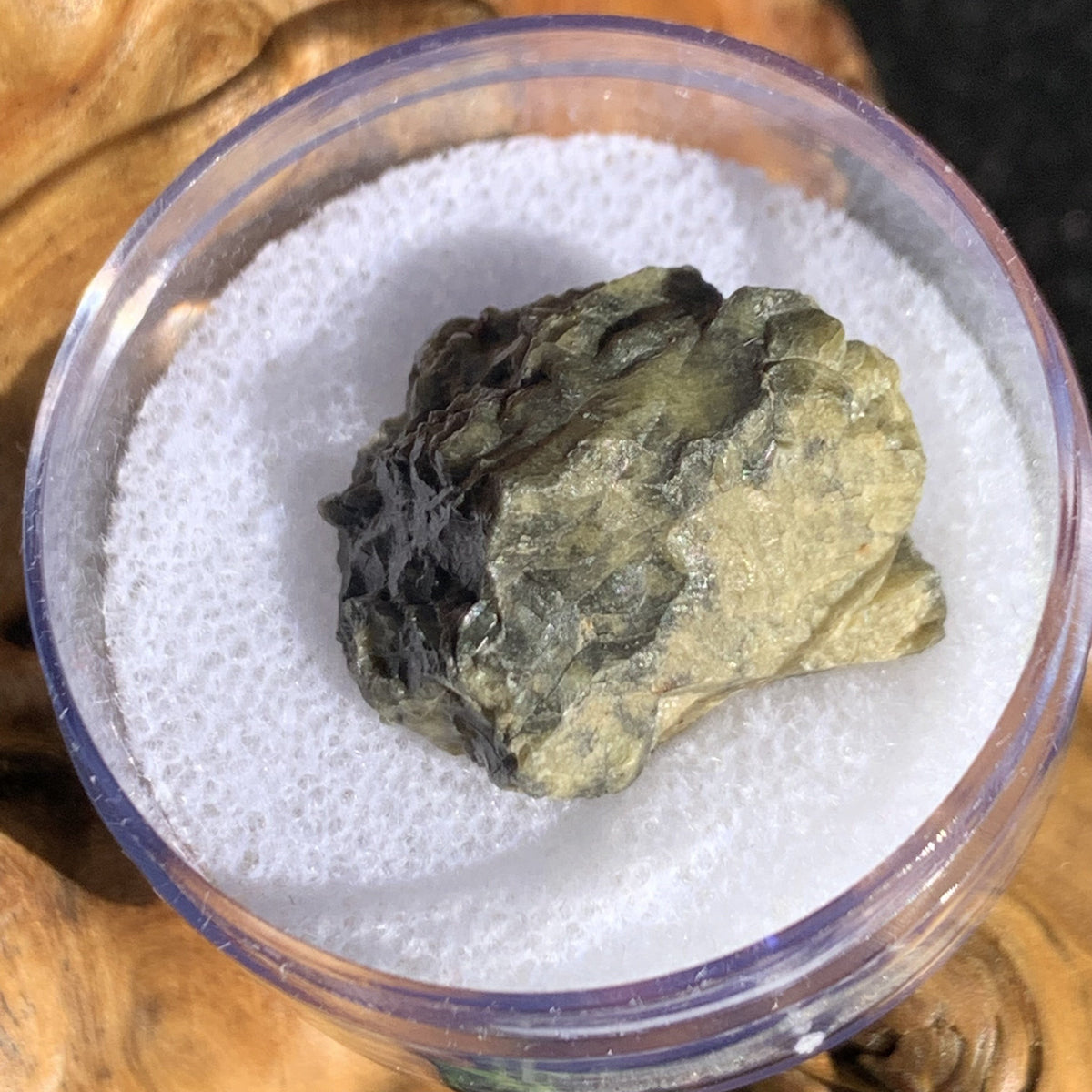 Tatahouine Meteorite 50-Moldavite Life