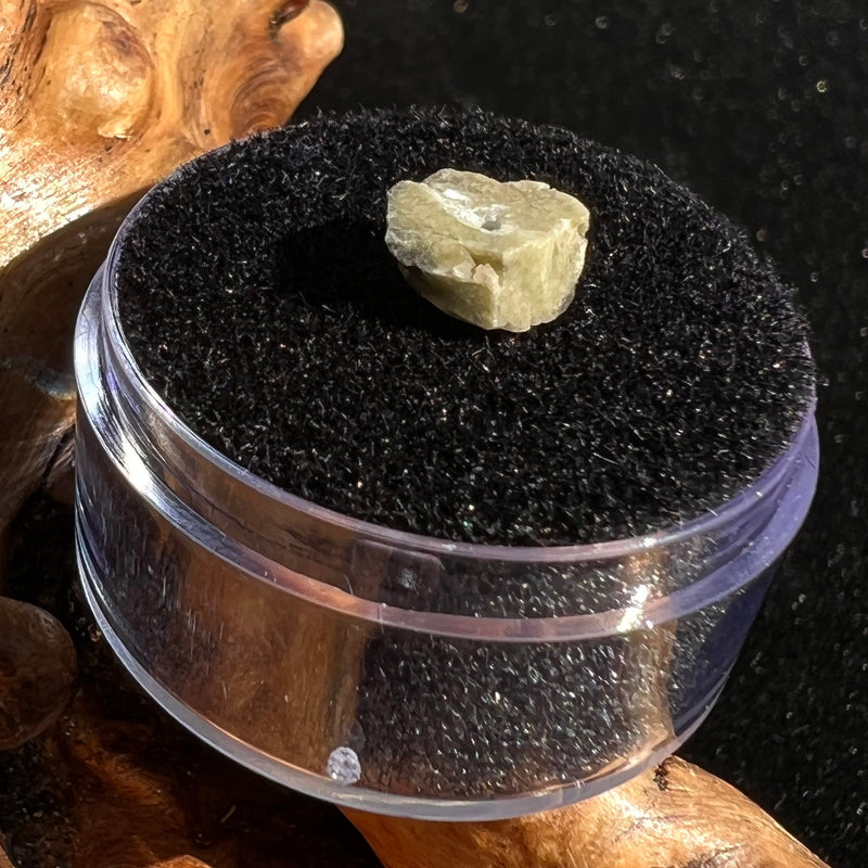 Tatahouine Meteorite Bead Natural #10-Moldavite Life