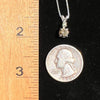 Tatahouine Meteorite Moldavite Necklace Silver #101-Moldavite Life