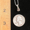 Tatahouine Meteorite Moldavite Necklace Silver #104-Moldavite Life