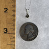 Tatahouine Meteorite Moldavite Necklace Silver 20021-Moldavite Life