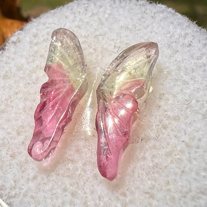 Tourmaline Wings for Jewelry Making #7-Moldavite Life