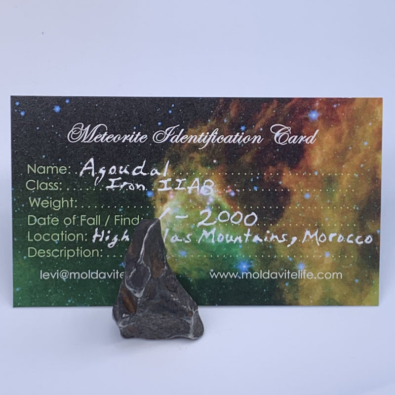 Agoudal Imilchil Meteorite 23.2 grams 21-Moldavite Life