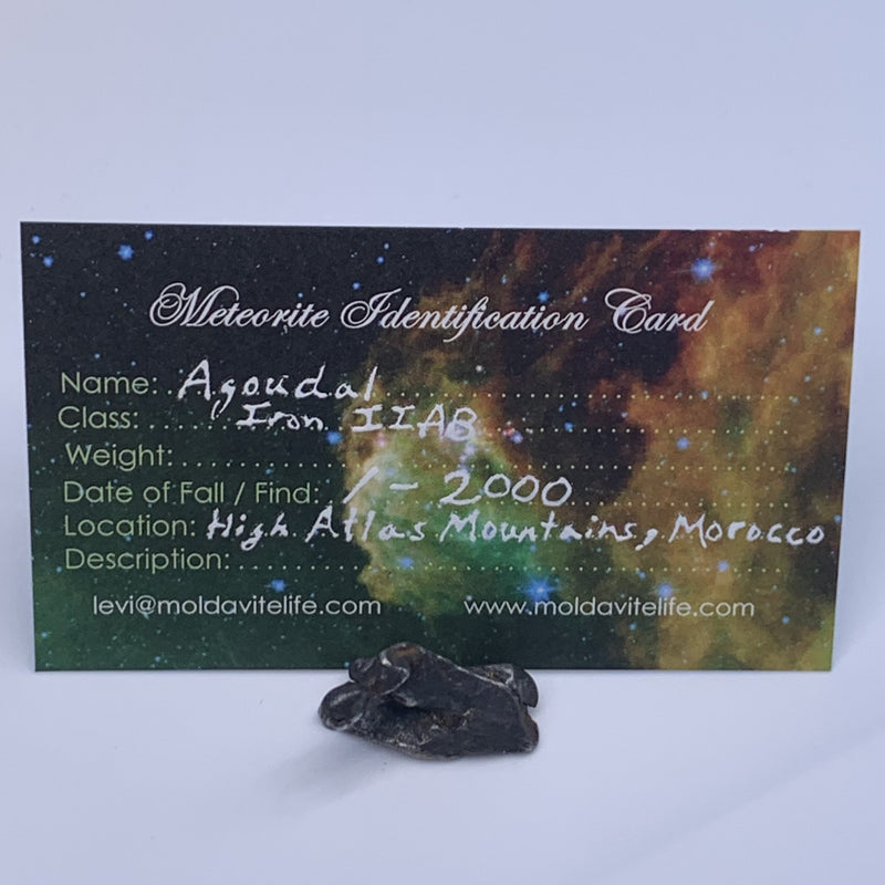 Agoudal Imilchil Meteorite 7.4 grams 30-Moldavite Life