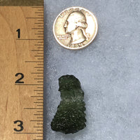 Angel Chime Moldavite Genuine Certified 3.5 Grams-Moldavite Life