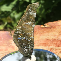 Angel Chime Moldavite Genuine Certified 3.7 Grams-Moldavite Life