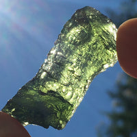 Angel Chime Moldavite Genuine Certified 7.9 Grams-Moldavite Life