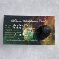Australite Tektite 8.6 grams AU7-Moldavite Life