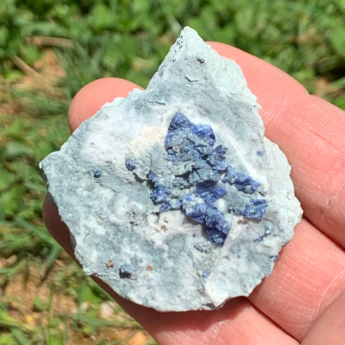 Alienite Stone Benitoite Natrolite Joaquinite Cluster | moldavitejewelry.com ...
