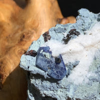 Benitoite, Neptunite, Natrolite, & Crossite