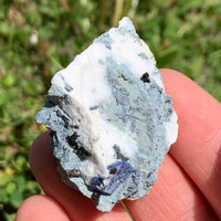 Benitoite, Neptunite, Natrolite, & Crossite