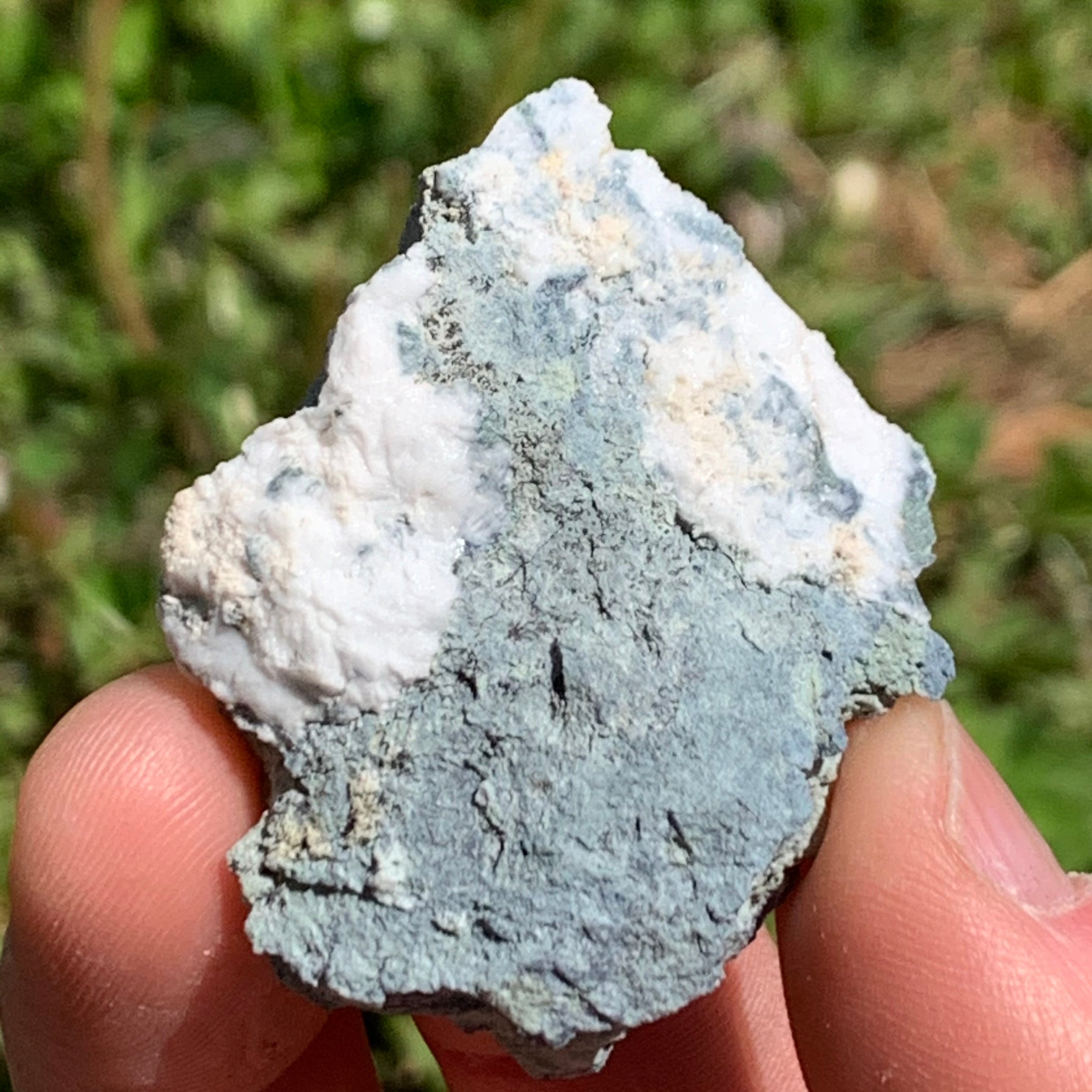 Benitoite, Neptunite, Natrolite, & Crossite