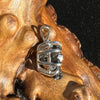 Melanite Black Garnet Pendant Sterling Silver #19511-Moldavite Life
