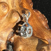 Melanite Black Garnet Pendant Sterling Silver #19831-Moldavite Life