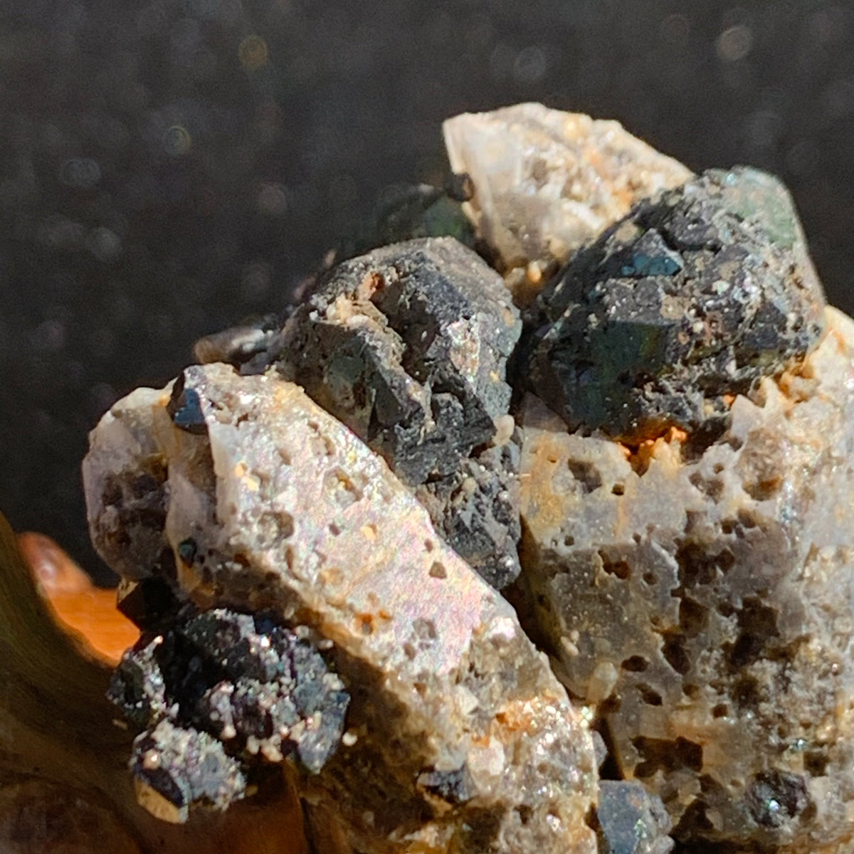 Brookite Raman Rare Brookite Crystals in Quartz | MoldaviteJewelry.com – Moldavite Life