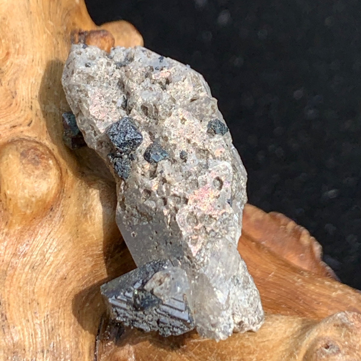 Brookite Raman Rare Brookite Crystals in Quartz | MoldaviteJewelry.com – Moldavite Life