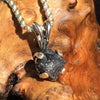 Brookite Pendant Men's Sterling Silver-Moldavite Life