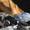 Benitoite, Neptunite, Natrolite, & Crossite