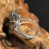 Campo Del Cielo Meteorite Ring Sterling Silver 23-Moldavite Life