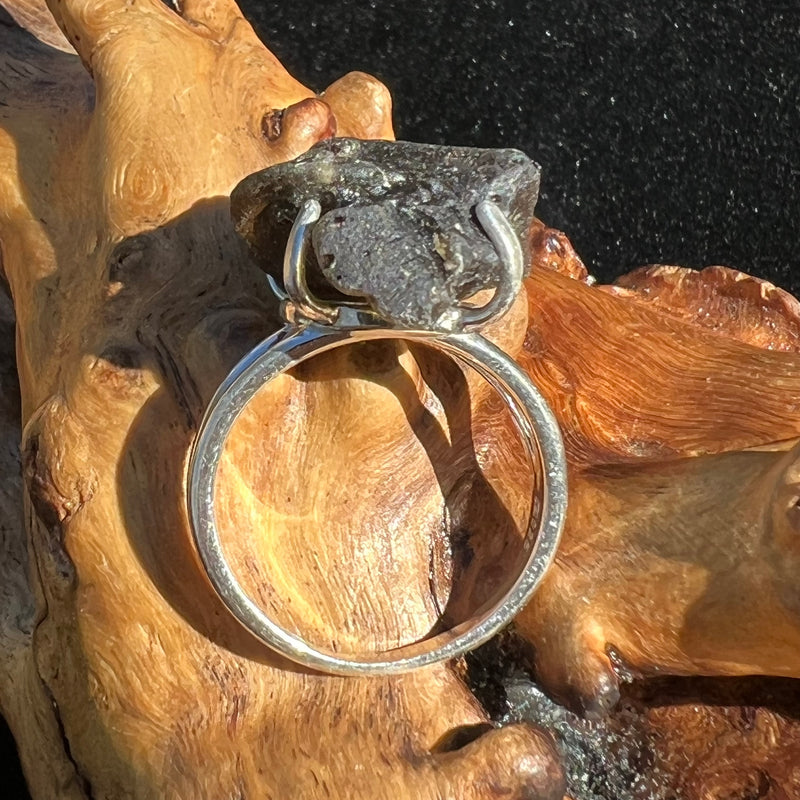 Raw Darwinite Ring Size 9 Sterling Silver #2090