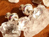 Faceted Phenacite Sterling Silver Stud Earrings 5x3mm-Moldavite Life