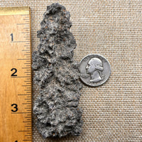 Fulgurite Lightning Natural Glass, Morocco #14-Moldavite Life