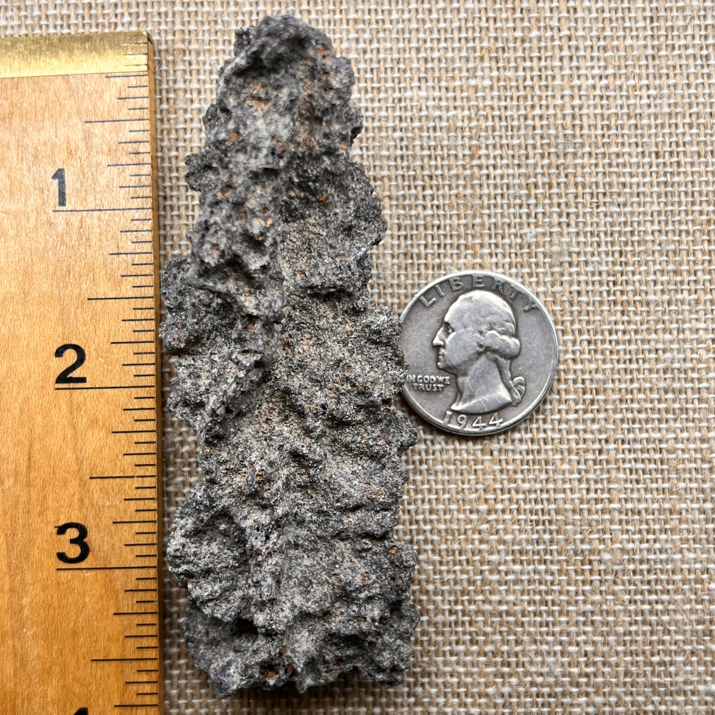 Fulgurite Lightning Natural Glass, Morocco #14-Moldavite Life